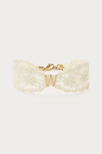 Armband mit Spitze und Initialen | - My jewellery - Modalova