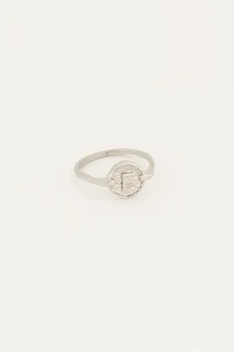 Ring mit Kreis und Buchstabe | - My jewellery - Modalova