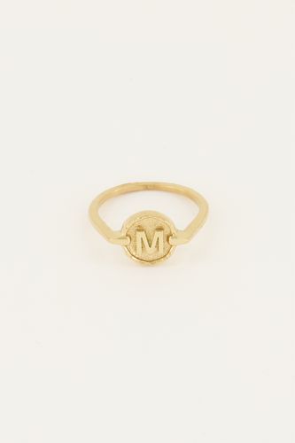 Ring mit Kreis und Buchstabe | - My jewellery - Modalova