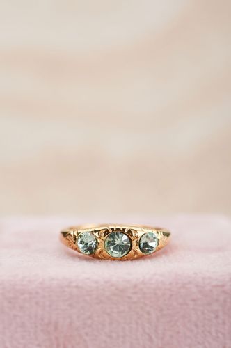 Triple mint leaves ring | - My jewellery - Modalova