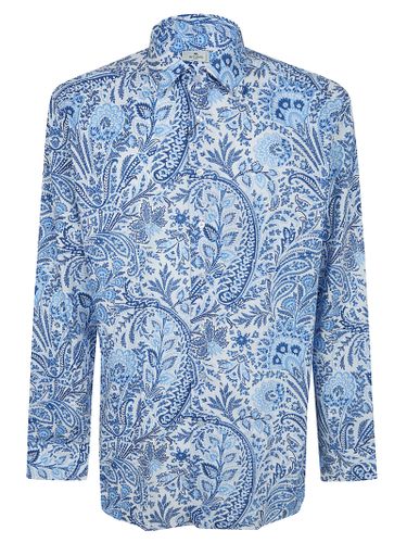 Roma 8 P. c. Shirt Cotoneelastan Camicia - Men - Etro - Modalova