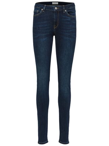 Curve Mid Waist Skinny Fit Jeans - Selected - Modalova