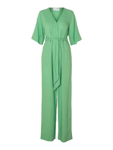 Belted Jumpsuit - Selected - Modalova