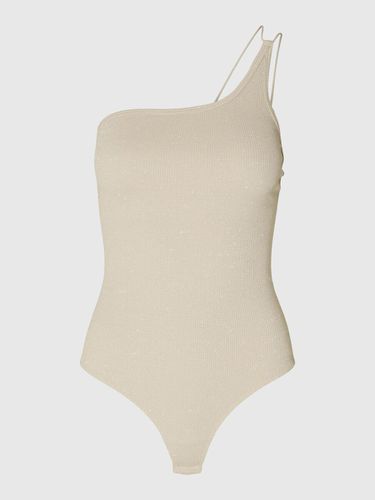 Glittery One Shoulder Bodysuit - Selected - Modalova