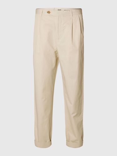 Relaxed Fit Cropped Trousers - Selected - Modalova