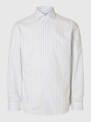 Striped Slim Fit Shirt - Selected - Modalova