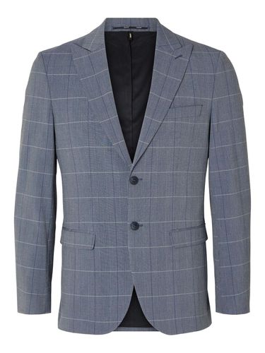 Prenda A Cuadros De Corte Slim Blazer - Selected - Modalova