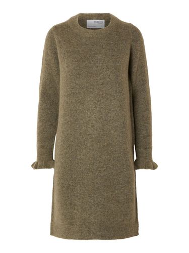 Knitted Mini Dress - Selected - Modalova