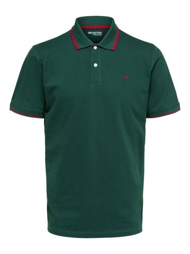 De Manga Corta Polo - Selected - Modalova