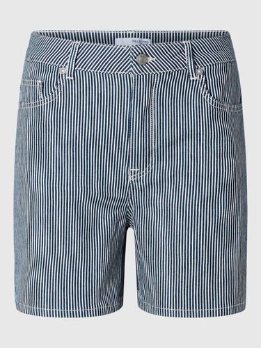 Striped Denim Shorts - Selected - Modalova