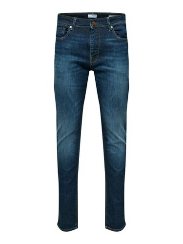 Dark Wash Slim Fit Jeans - Selected - Modalova
