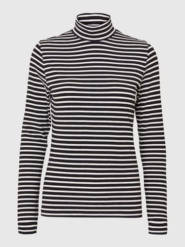 Striped Long Sleeved Top - Selected - Modalova