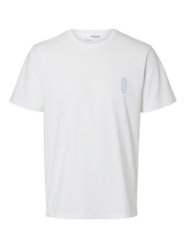 Detalle Bordado Camiseta - Selected - Modalova