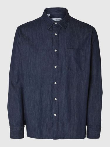 Mangas Largas Camisa Vaquera - Selected - Modalova