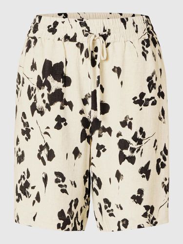 Printed Loose Fit Shorts - Selected - Modalova