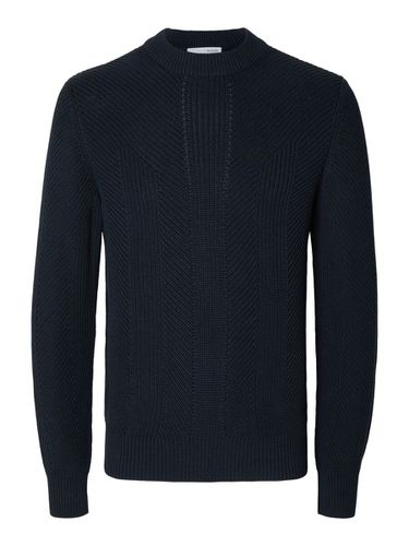 Herringbone-knit Pullover - Selected - Modalova