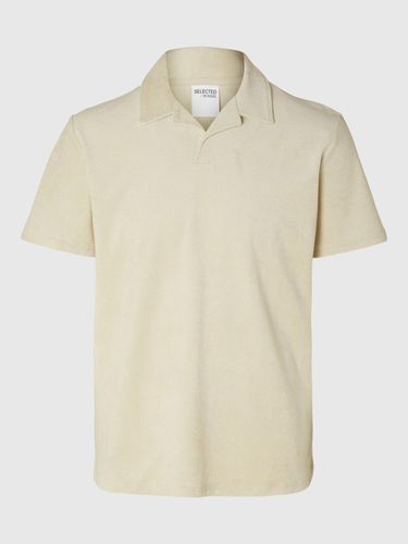 Short-sleeved Terry Cloth Polo Shirt - Selected - Modalova