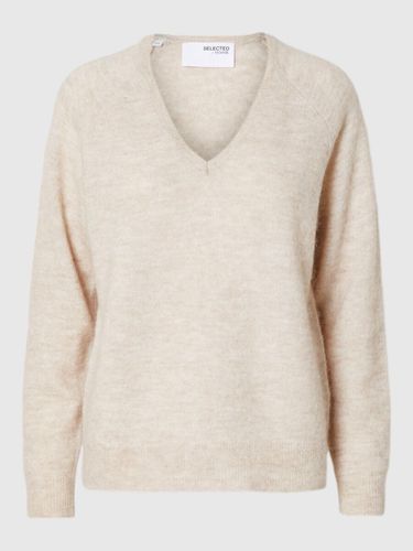 V Neck Knitted Pullover - Selected - Modalova