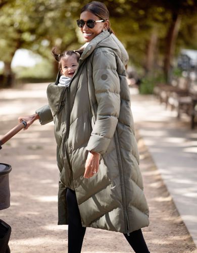 Long Maternity & Babywearing Puffer Coat - Seraphine - Modalova