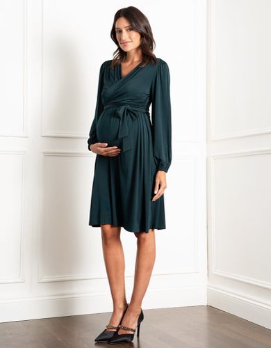 Wrap Maxi Maternity & Nursing Dress - Seraphine - Modalova