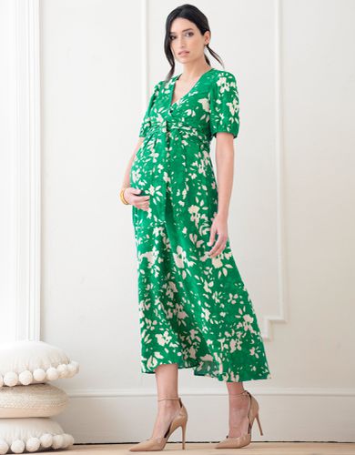 Midi Length Maternity-To-Nursing Wrap Dress - Seraphine - Modalova