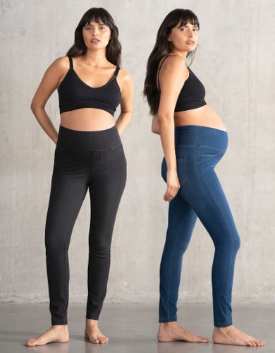 Super-Stretch Maternity Jeggings - 2 Pack - Seraphine - Modalova