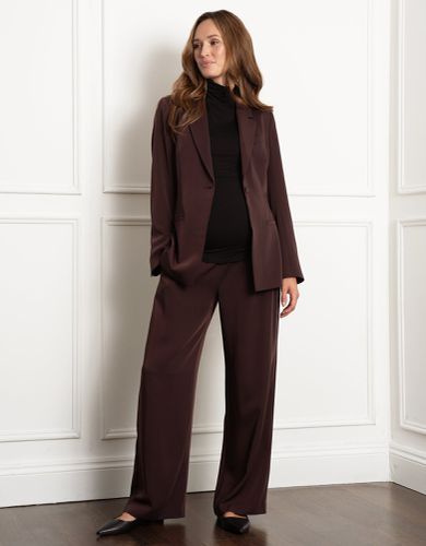 Wide-Leg Over Bump Maternity Trousers - Seraphine - Modalova