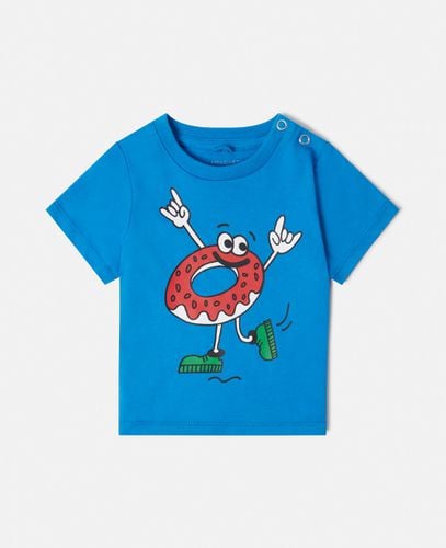 Donut Print T-Shirt, , Size: 3m - Stella McCartney - Modalova