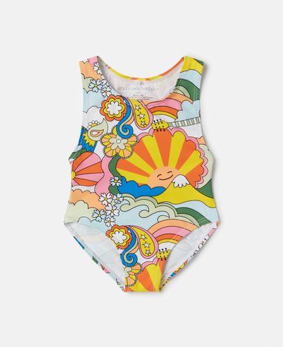 Love to Dream' Print Swimsuit, , Size: 6m - Stella McCartney - Modalova