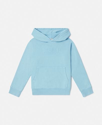 Stella Logo Active Embroidery Oversized Hoodie, , Size: 3 - Stella McCartney - Modalova