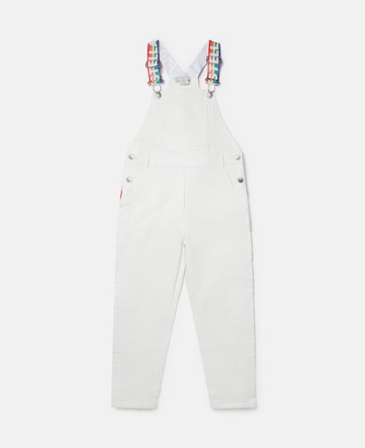 Rainbow Logo Tape Dungarees, , Size: 3 - Stella McCartney - Modalova