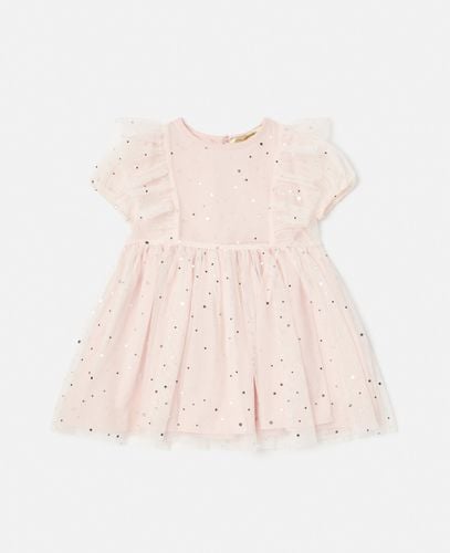 Abito in Tulle con Cristalli in Degrade, , Taglia: 24m - Stella McCartney - Modalova