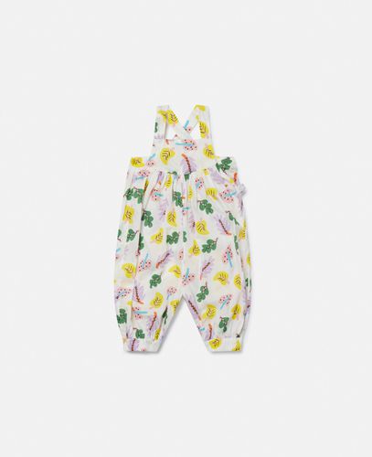 Baby Palm Leaf Print Jumpsuit, , Size: 9m - Stella McCartney - Modalova