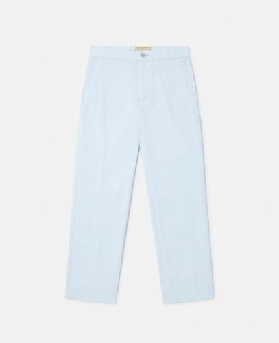 Pantaloni Sartoriali Foderati con Logo, , Taglia: 5 - Stella McCartney - Modalova