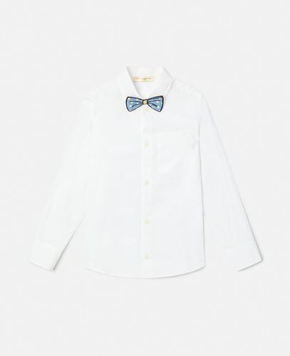 Oxford Shirt with Detachable Bow Tie, , Size: 5 - Stella McCartney - Modalova