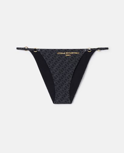 Slip bikini con stampa S-Wave, Donna, /, Taglia: XS - Stella McCartney - Modalova