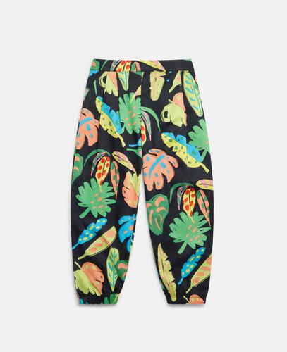 Palm Leaf Print Harem Trousers, , Size: 5 - Stella McCartney - Modalova