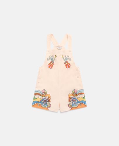 Love to Dream' Print Dungarees, , Size: 10 - Stella McCartney - Modalova