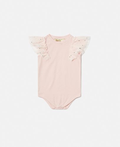 Body con Volant con Cristalli, , Taglia: 6m - Stella McCartney - Modalova