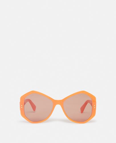 Falabella Pin Hexagon Sunglasses, Frau - Stella McCartney - Modalova