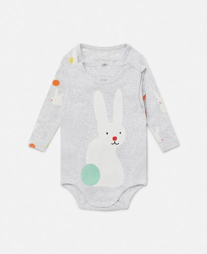 Bunny Print Bodysuit Set, , Size: 24m - Stella McCartney - Modalova