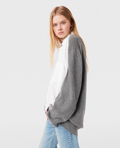 Langaermeliger Pullover mit Shirt Details, Frau, , Größe: L - Stella McCartney - Modalova