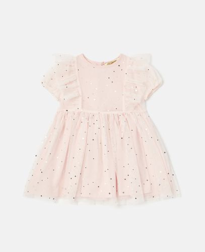 Abito in Tulle con Cristalli in Degrade, , Taglia: 24m - Stella McCartney - Modalova