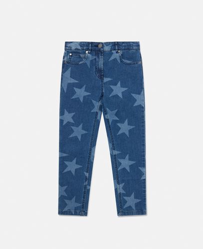 Star Print Skinny Jeans, , Size: 14 - Stella McCartney - Modalova