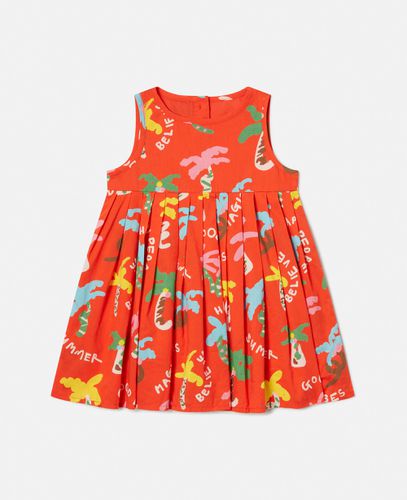 Palm Tree Print Dress and Bloomers Set, , Size: 3m - Stella McCartney - Modalova