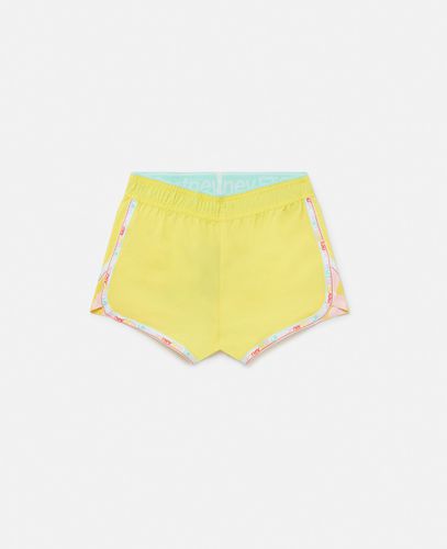 Stella Logo Tape Shorts, , Size: 14h - Stella McCartney - Modalova