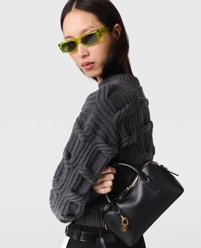 Maglione Falabella con Lavorazione a Maglia Intrecciata, Donna, , Taglia: M - Stella McCartney - Modalova