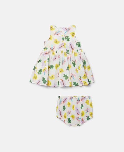 Baby Palm Leaf Print Dress and Bloomers Set, , Size: 18m - Stella McCartney - Modalova