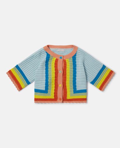 Rainbow Patchwork Cardigan, , Size: 10 - Stella McCartney - Modalova