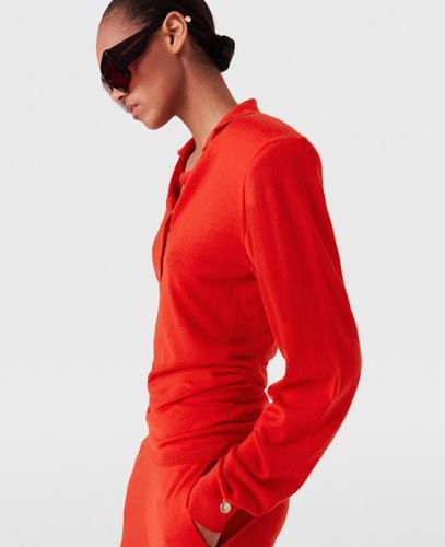 Polo con Spalle Accentuate, Donna, , Taglia: S - Stella McCartney - Modalova